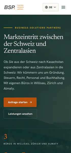 bs.partners auf dem Smartphone