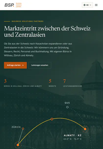 bs.partners auf dem Tablet