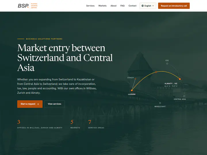 Home page of bs.partners