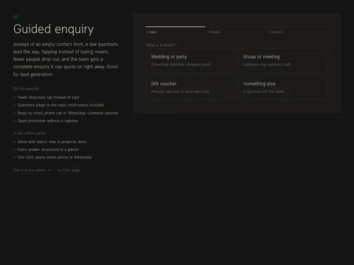 Steyer Studio live demo: Guided enquiry